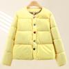 Fashion Winter Short Coat Female Warm Parkas Single Breasted Thick Loose Women Jackets
