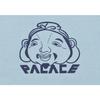 Palace X Evisu Худи с тремя божествами Пыльно-синий Унисекс Топы P21EVHD003