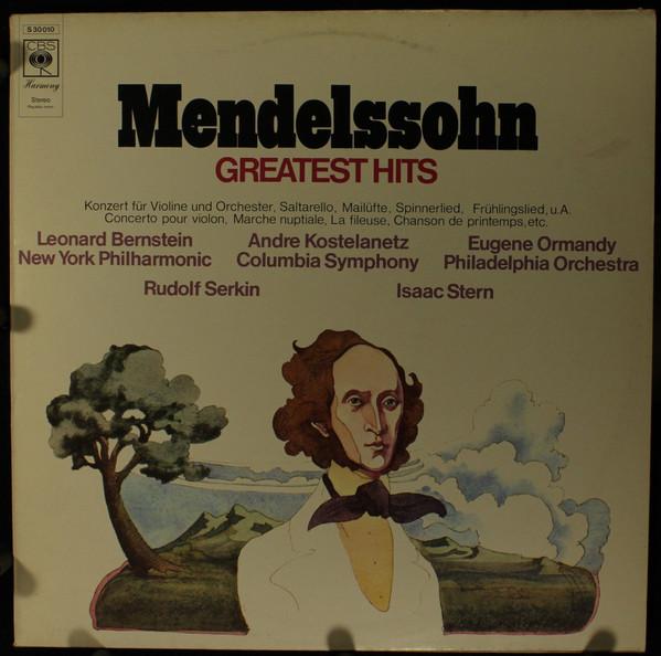 Виниловая пластинка МЕНДЕЛЬСОН Greatest Hits S30010 1971 Нидерланды Классика Б/у