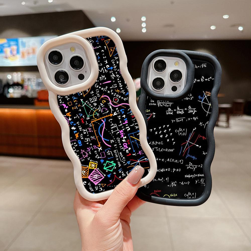 Мягкий чехол для телефона Macaron из ТПУ для Xiaomi Poco X3 X5 X6 M6 Pro Redmi 12c 13C Redmi Note 11 12 13 Pro 10s 11s 12s, чехол Ae71 Creative Brain Mathematics