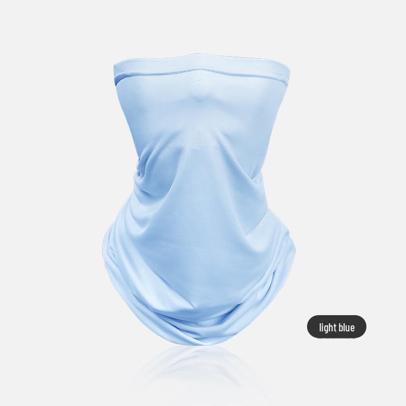 Волшебная бандана из ледяного шелка: Дышащий, быстросохнущий треугольный шарф для велоспорта, рыбалки и альпинизма (XTJ30)