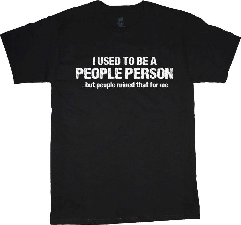 Sale: Men's MEDIUM - Funny Saying People Person Men's graphic Tees Clearance