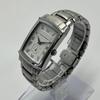 Used Beautiful condition, Emporio ARMani AR-0243, silver, tank-shaped, men's, new battery
