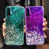 Роскошный блестящий чехол для HUAWEI P30 Lite P20 Honor 8A 8S 8X 9X Y6 Y9 Y5 2019 Y7, мягкие чехлы со звездами