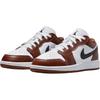 Кроссовки Air Jordan 1 Low GS Dark Pony Kids красные белые черные HF3188-102
