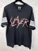 Vintage 2002 Slayer Center Logo Winterland Short Sleeve Thrash Metal Band Tee ~M Unisex T-Shirt