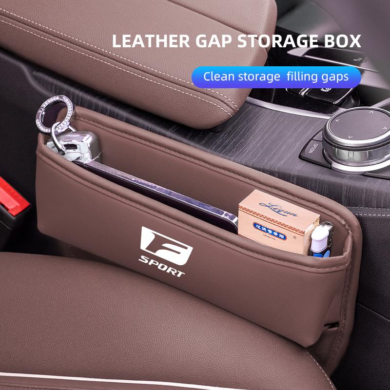 Car Accessories Seat Gap Organizer Box Leak-proof Storage Bag For Lexus F SPORT CT ES GS NX IS250 CT200h IS300h ES300h ERX400h