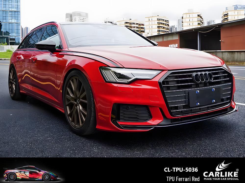 Carlek Glossy TPU Nardo Grey Color Change Car Wrap