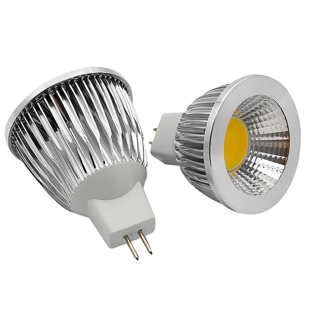 Супер яркая светодиодная лампа COB MR16 Светодиодная лампа 9 Вт 12 Вт 15 Вт Прожектор Spotlight DC 12 В