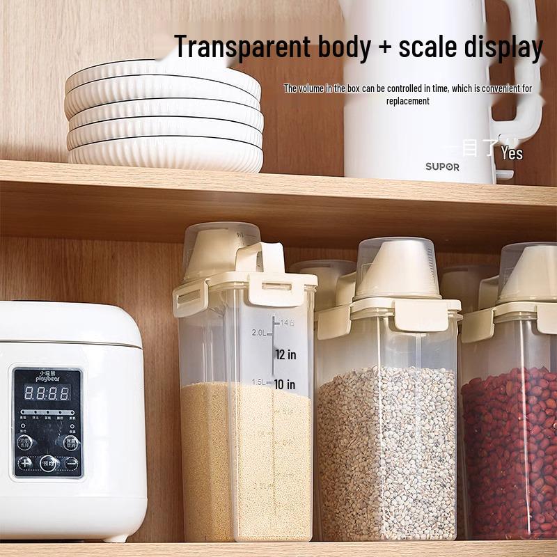 Влагозащищенный, устойчивый к насекомым контейнер для хранения риса и муки