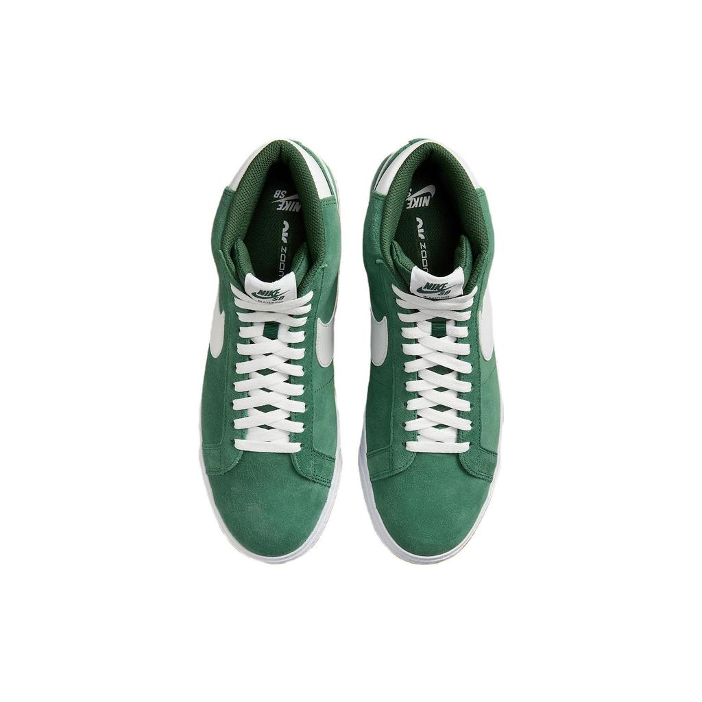 Nike Zoom Blazer Mid SB Fir Мужские кроссовки Зеленый Белый FD0731-300