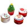 New Year Decoration Cupcake Cotton Towel Christmas Decorations Christmas Towel Merry Christmas Gift