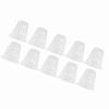 10pcs/Set Durable Safe Plastic Hydroponic Basket Cup for Garden Balcony Planting(White)