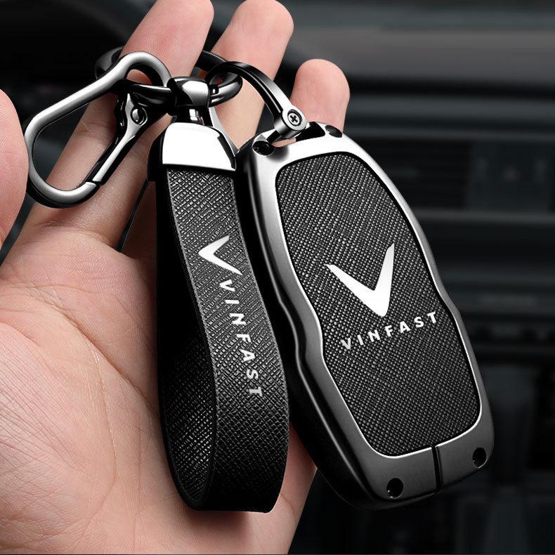 Чехол для ключа автомобиля VINFAST для моделей Lac Hong 900 LX (2025-26), Металлический противоударный пульт дистанционного управления