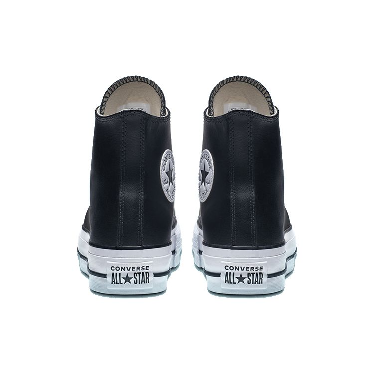 Converse Chuck Taylor All Star Lift High Черные женские кроссовки Белые 561675C