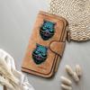 Cool Wild Boar Printed Long Wallet Forever Fashion PU Leather Multi Card Casual Purse