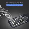 AC220V 10W 24 LED Aquarium Light Fish Jar Lamp White/Blue Light Portable