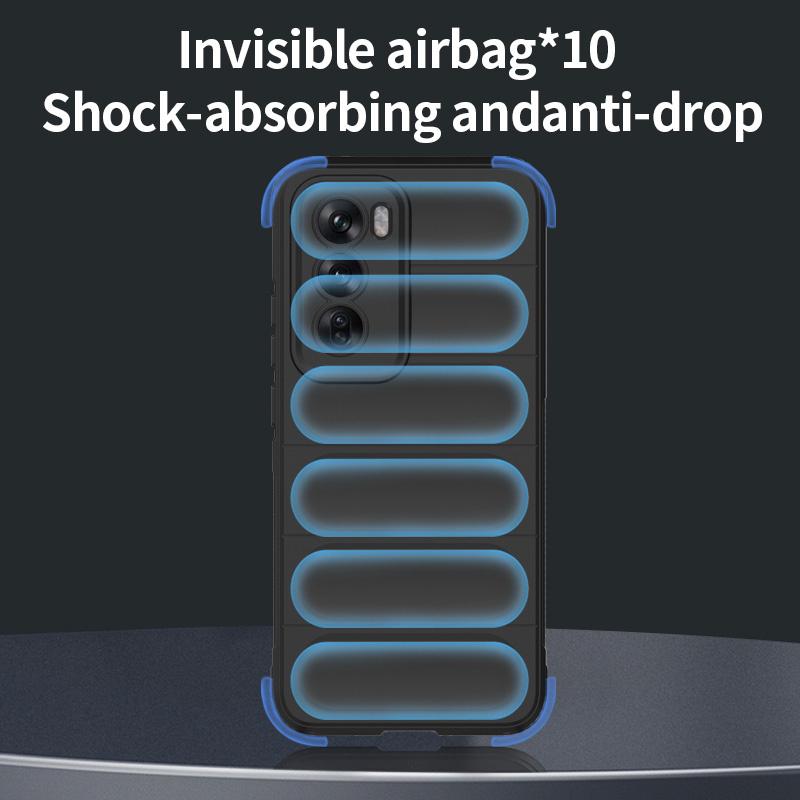 Soft Skin Feeling Flexible Silicone Case for OPPO Reno 12 Pro 5G Reno 11 11F Reno10 Protective Cover Shockproof Fundas Coque