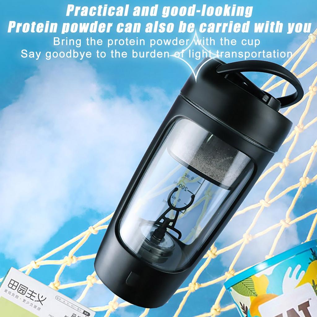 Электрический шейкер, изготовленный из тритана - портативный миксер/перезаряжаемые через USB шейкеры для протеиновых коктейлей и коктейлей, заменяющих еду