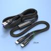 Двойной разветвитель USB C Кабель для зарядки Питание 2 устройств USB C Мульти USB Тип C USB на двойной Тип C 6A Кабель для зарядки