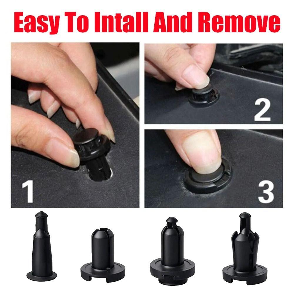 Premium Plastic Material Car Bumper Retainer Clips Rivet Mounting Clamps Vehicle Assembly