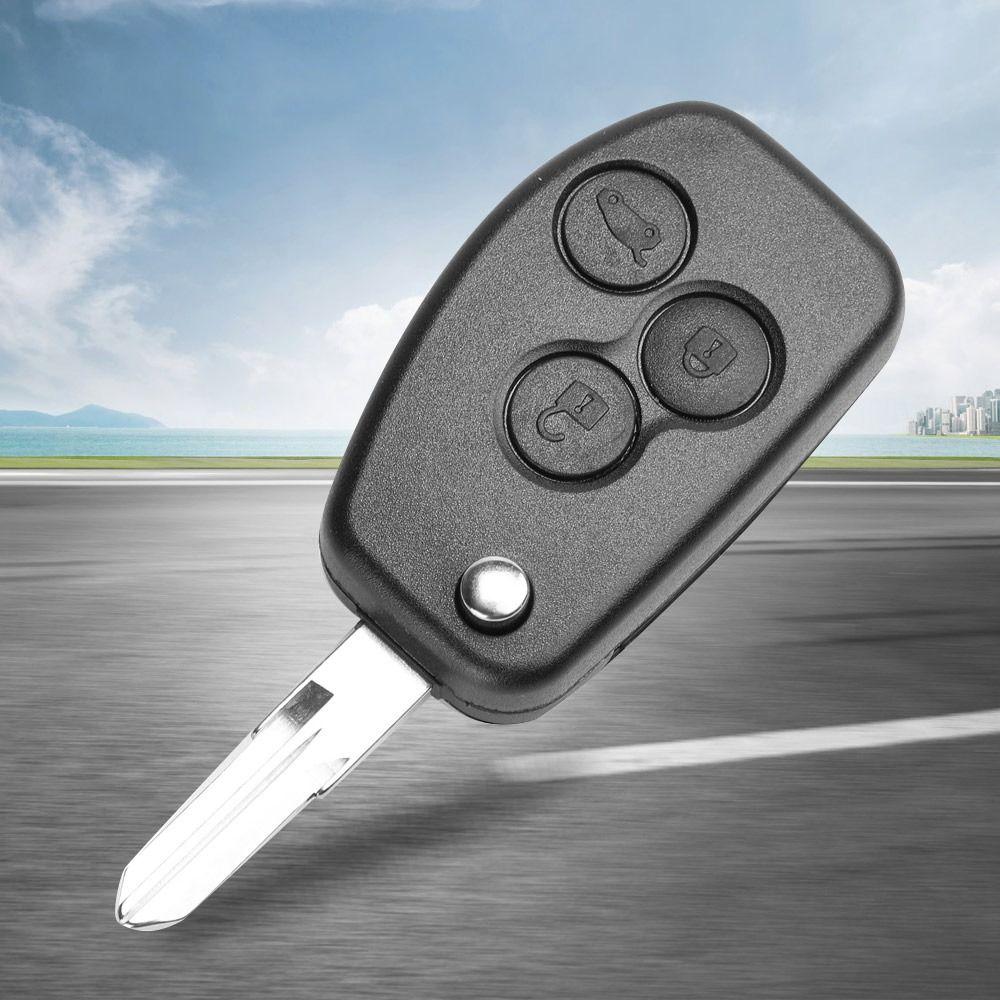 Модифицированный чехол для дистанционного ключа от машины, чехол для дистанционного брелока для автомобиля Renault/Dacia/Modus/Logan/Clio/Espace/Nissan