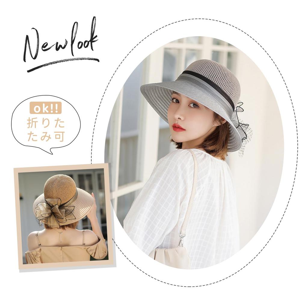 Шляпа Guooryvner для защиты от УФ-лучей на открытом воздухе, солнцезащитная, для лица, маленькое лицо, легко складывается [Guooryvner] Женская, Защита, Кепка, Шляпа, Защита, Шляпа, Защита,