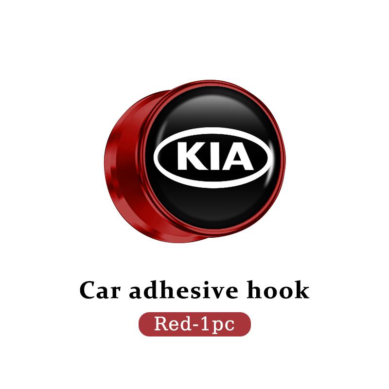 Для автомобиля KIA Крючки Маленький вешалка Самоклеящиеся Липкие Хранение Автоаксессуары Spectra Sedona Cadenza Proceed Sephia Stonic Carens