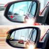 2pcs Car BSD Lens Light Blind Spot Detection System Alarm Parking Sensor Safety Driving Assist Lane Changing Alarm Light