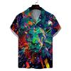 Hawaiian Short-Sleeve Turn-Down Collar 2026 Men's Summer New Shirt