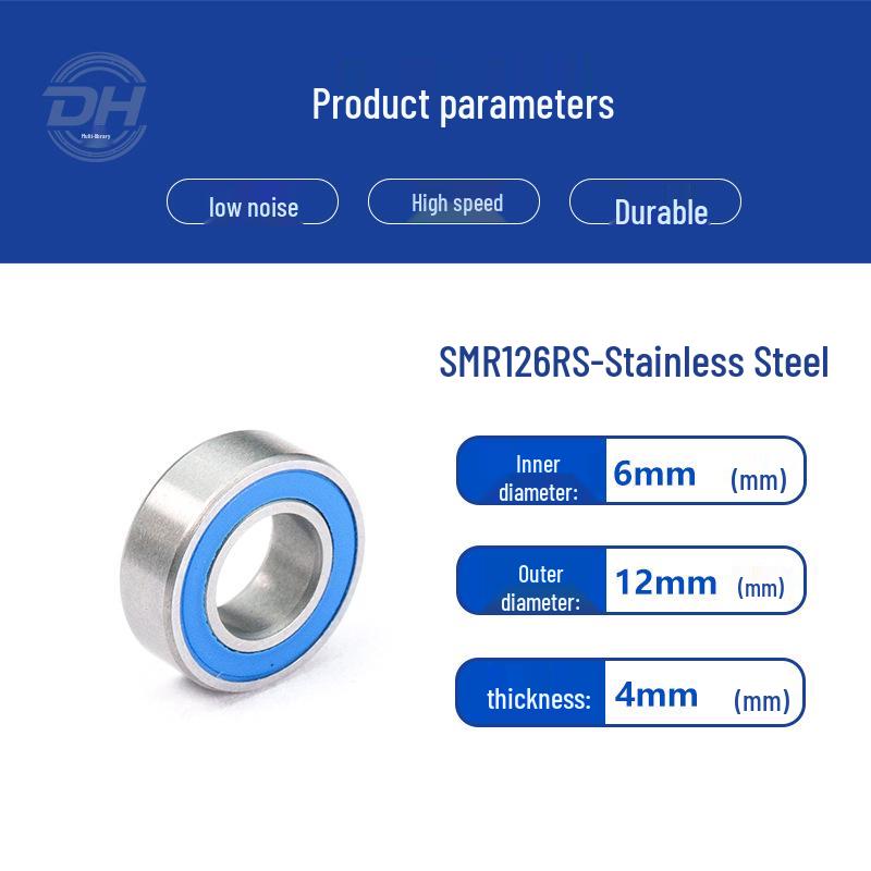 Rust-Proof Stainless Steel Miniature Pulley with Deep Groove Ball Bearing - Anti-Corrosion Gyroscope Ornament Accessory