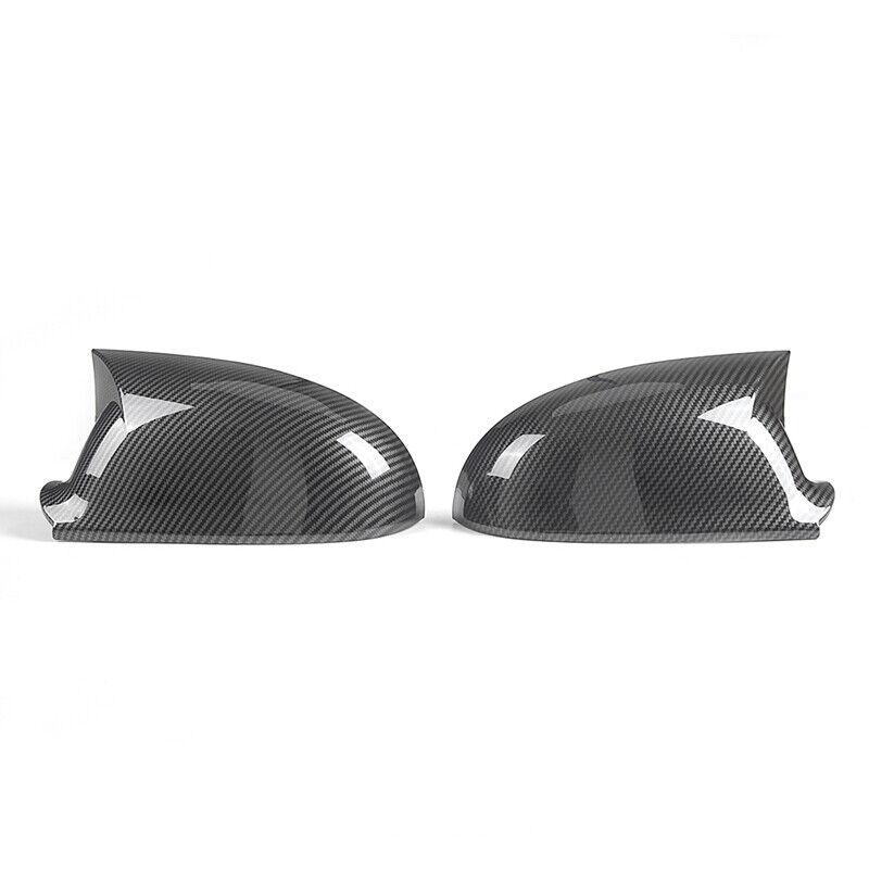 1 Pair Side Rearview Mirror Cover Cap Trim For VW Golf 5 MK5 GTI R32 2003 - 2009 Add-On Rear Wing Mirror Caps Car
