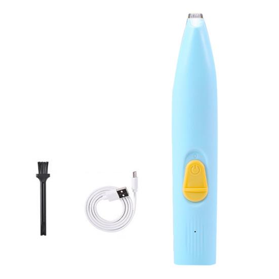 Dog Paw Trimmer with LED Light Low Noise Cat Paw Hair Trimmer Electric Pet Grooming Clippers for Dogs Cats Paw Hair Trimming Safety