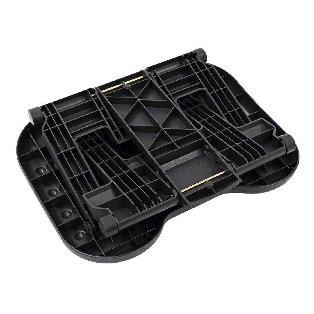 Регулируемая наклонная подставка для ног под стол Эргономичный массажер Многофункциональная подушка для ног Табурет для дома и офиса Здоровье Черный 45x35см