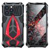 Чехол из титанового металла Armor для iPhone 16 15 14 Pro MAX 13 12 15 Plus, бампер из алюминиевого сплава, гибридный прочный противоударный чехол