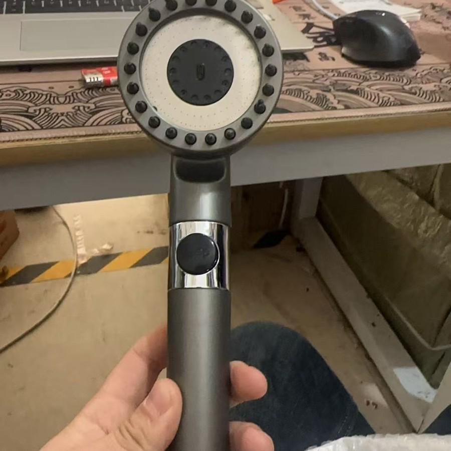 German Dai Pen Douyin Style Three-Speed Supercharged Massage Shower Head with Filter