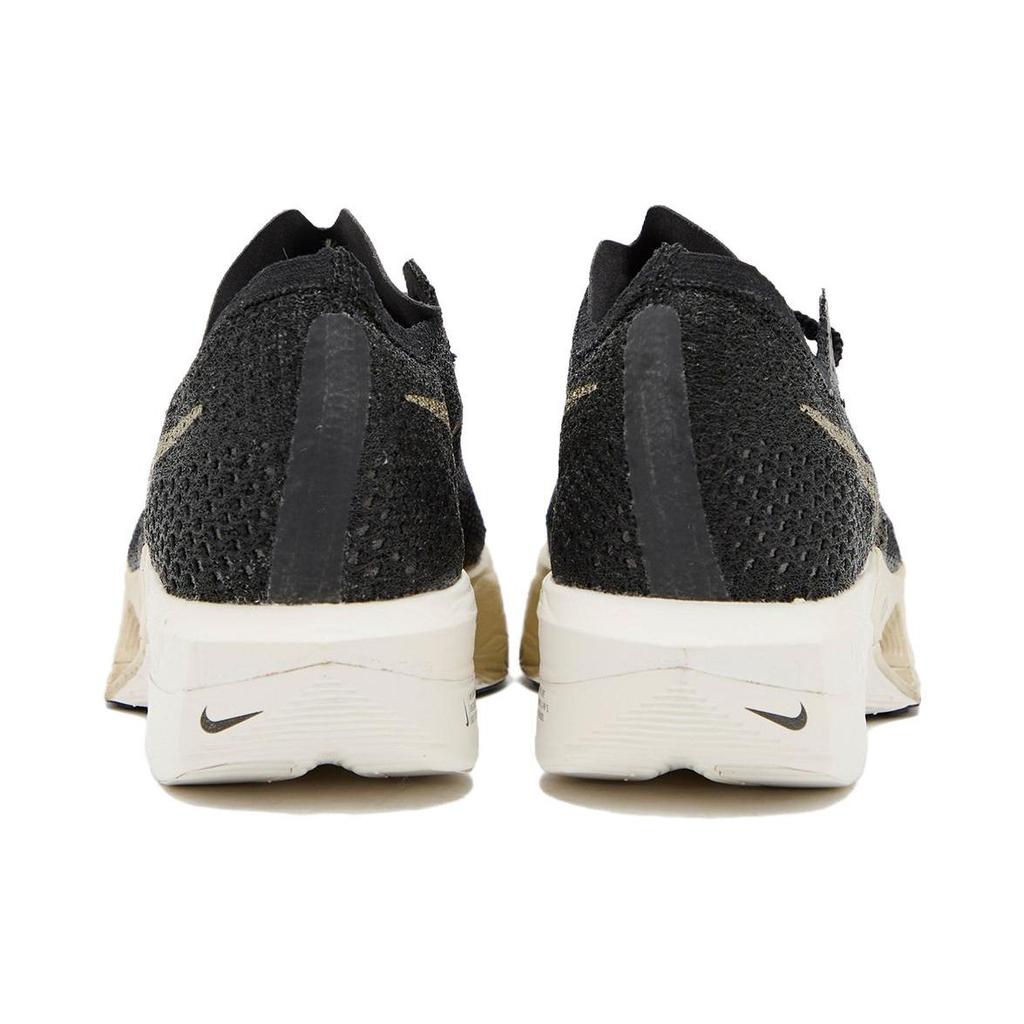 Nike Мужские кроссовки ZoomX VaporFly Next% 3 Black Metallic Gold Grain Oatmeal DV4129-001