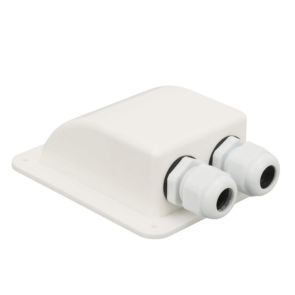 Солнечный двойной кабельный ввод Сальник Водонепроницаемый корпус для крыши автодома, лодки, яхты, кемпинга, путешествий, панели