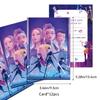 Набор из 12 шт. K-pop Охотники на демонов Бумажный пакет для конфет Руми Мира Зои Саджа Сумка-кошелек для мальчиков Мешочек для упаковки подарков Пригласительные открытки для вечеринки Для детей Развлекательный Веселый
