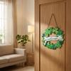 Foldable St Patrick's Day Door Decoration Wreath St Patricks Da