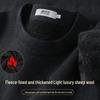 SNOWFLYING Men's Plush Wool Blend Pullover Sweater