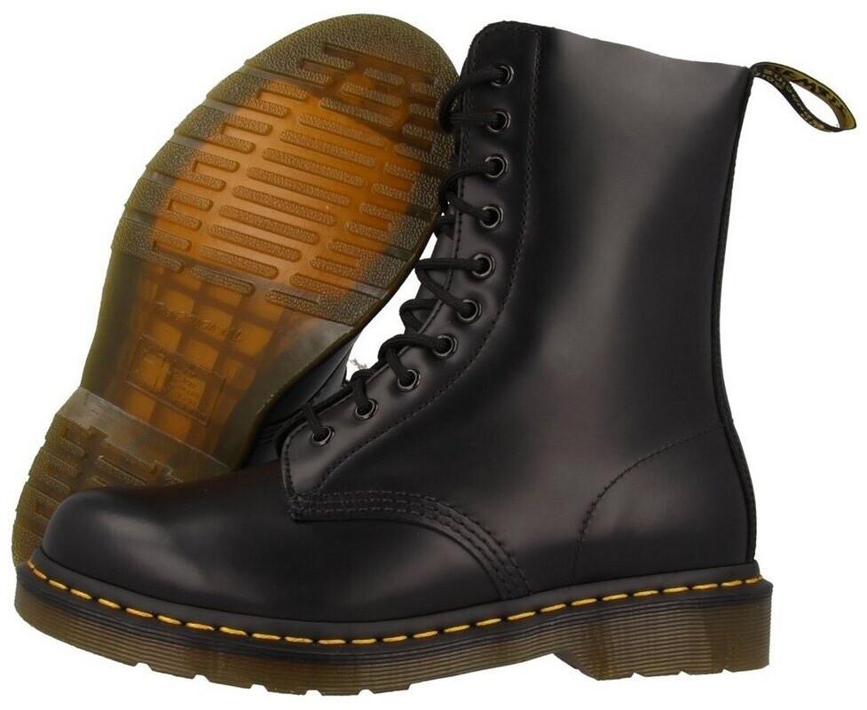 Ботинки Dr. Martens 1490 черные гладкие