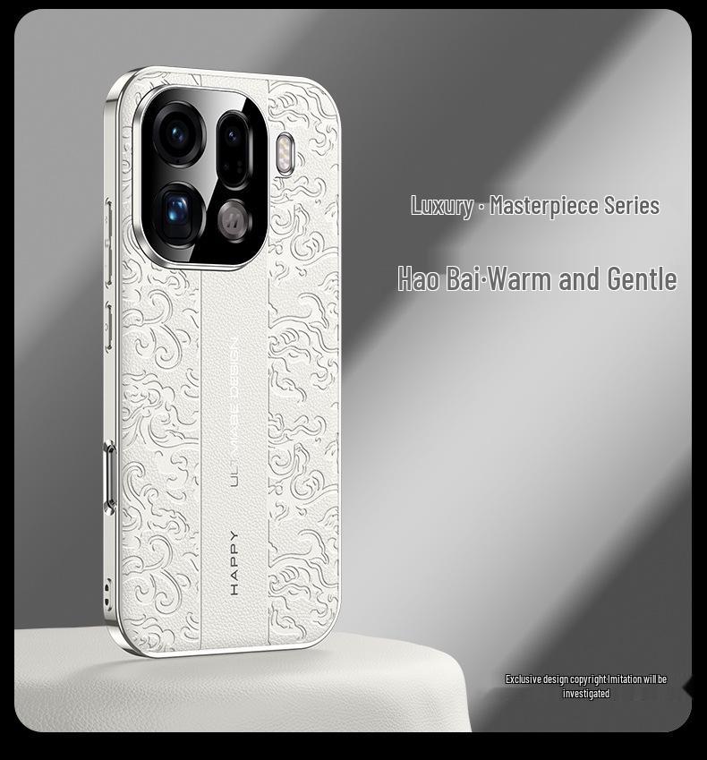 Oppo Find X9/X9 Pro Luxury Anti-Fall Dragon Pattern Protective Phone Case