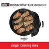 Weber Barbecue Diameter Original For Bonfire Stand Japanese Product 10 Year Thermometer Included 1341308 Black Stove, 57cm, Kettle, Charcoal, Camping,