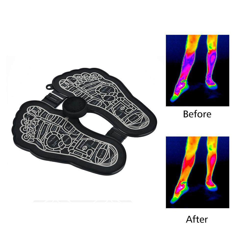 1 комплект Электрический массажер для ног Подушка для коррекции формы ног Коврик-стимулятор мышц стоп В наличии
