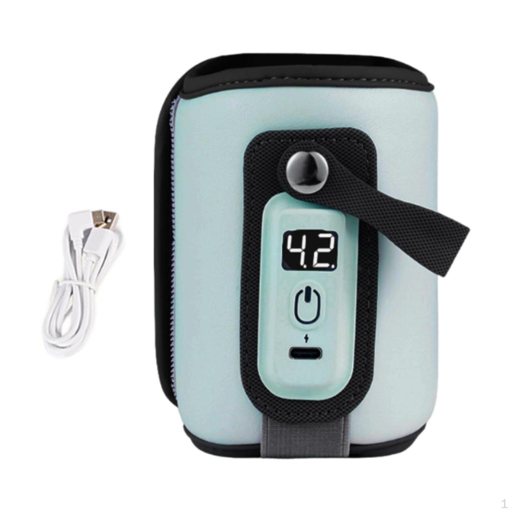 Bottle Warmer Baby Nursing Heater, Support Digital Display Heating Milk Warmer,