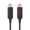 Регулируемый цифровой дисплей USB-DC повышающий кабель для быстрой зарядки 5В-12В