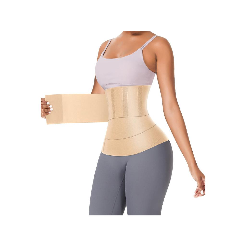 Корсет для похудения, 4-метровый корсет с запахом на талии, обернутый вокруг талии, придающий вид песочных часов