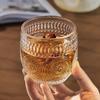 9oz Sun Flower Wine Glasses Drinks Whiskey Cups Beer Cocktail Drinking Glass Household Drinkware Party Luxury Mug Water Bottle