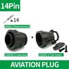 1 Set 14 Pin AMP/TE Type 182649-1 206043-1 Auto Sensor Plug Connector for SMEMA Car,14P Plug with Pin